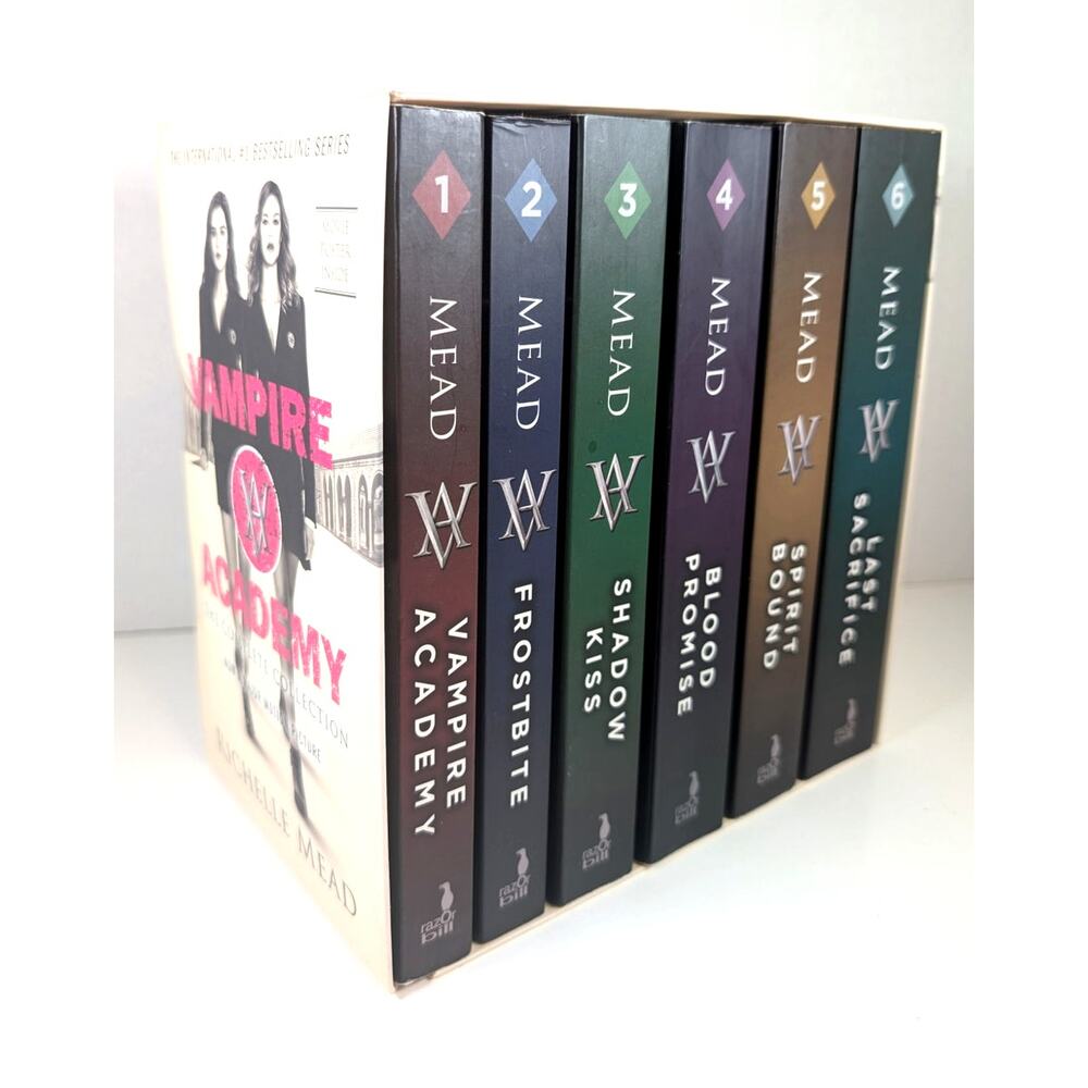 Complete Boxed Set VAMPIRE ACADEMY Books Series by Richelle Mead PB vol.1-6